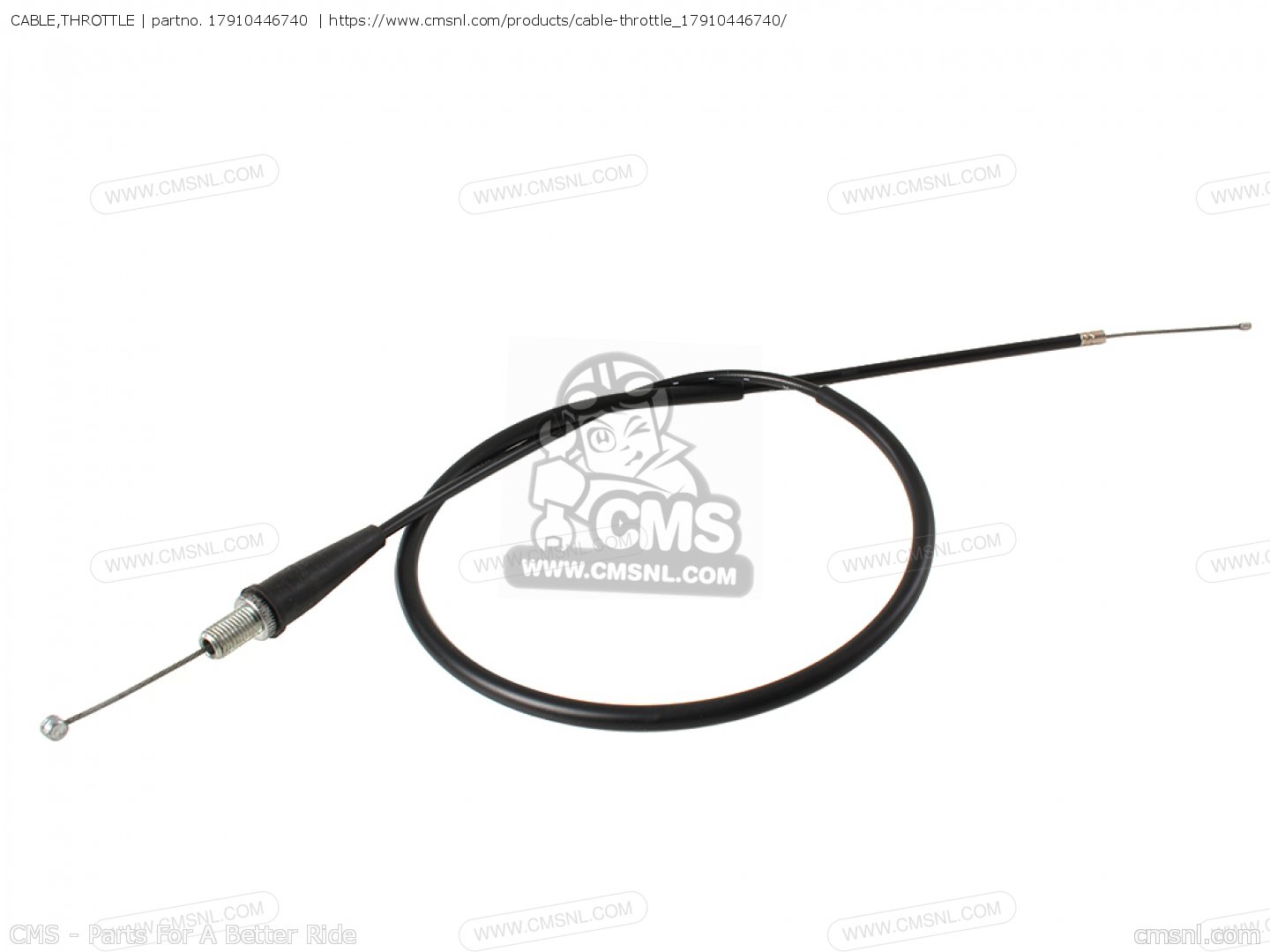 17910446740 Cable,throttle Honda buy the 17910446740 at CMSNL