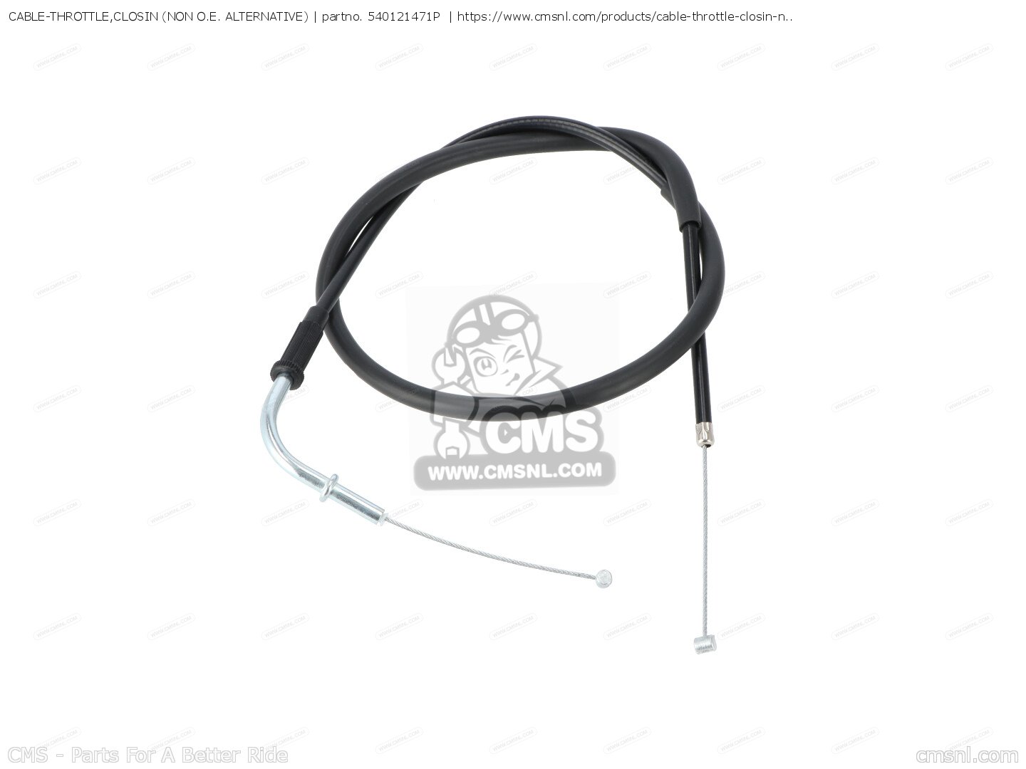 はる 540121471P: CABLE-THROTTLE,CLOSIN (NON O.E. ALTERNATIVE