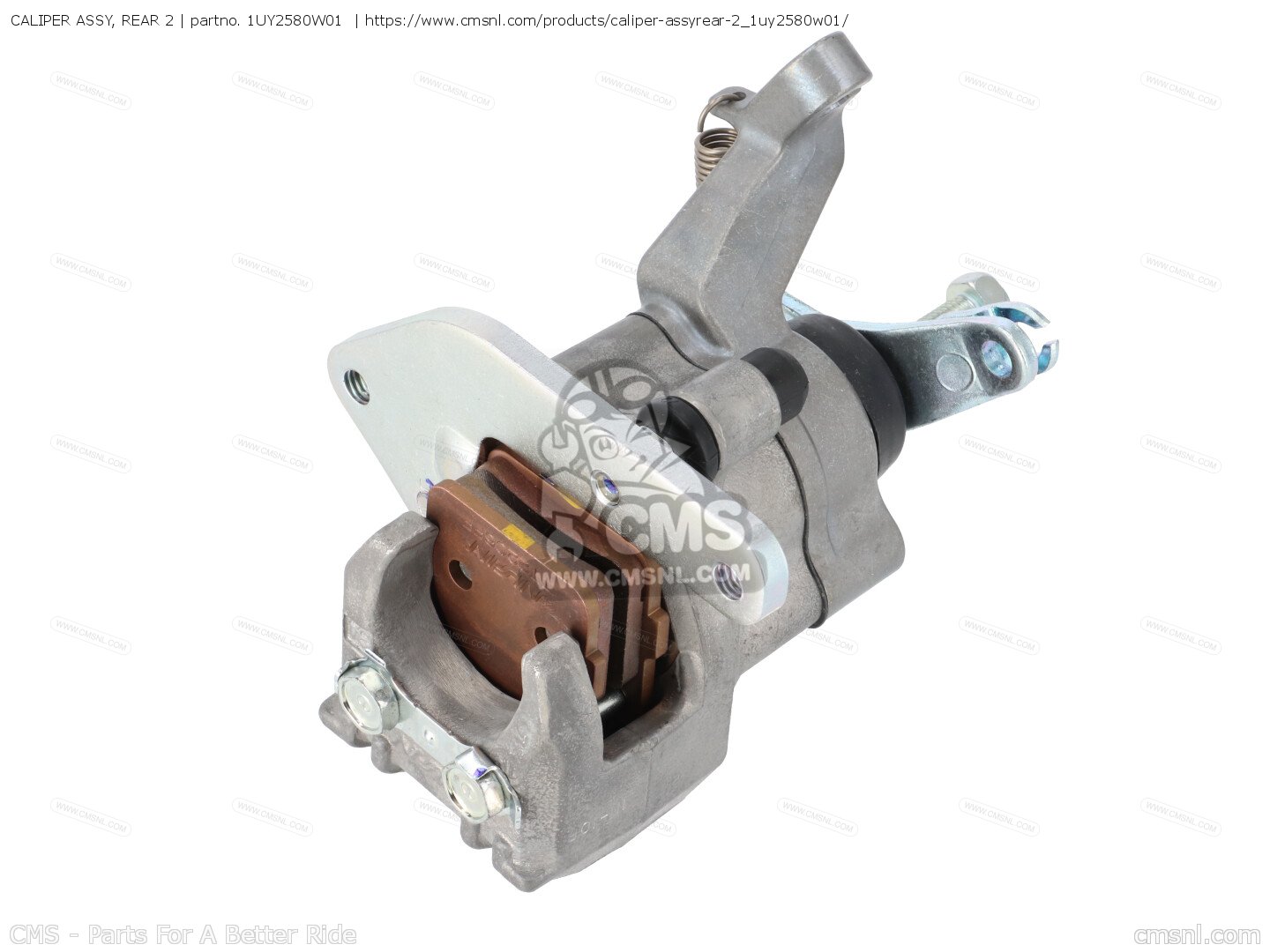 1UY2580W01: CALIPER ASSY, REAR 2 Yamaha - buy the 1UY-2580W