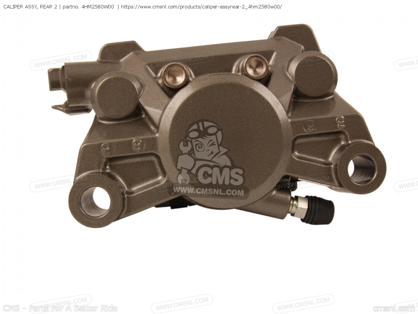 CALIPER ASSY, REAR 2 for FZS600SP 2000 5DMA ENGLAND 105DM300EB order