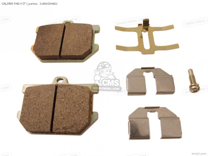 1U4W004601 Caliper Pad Kit Yamaha buy the 1U4W004601 at CMSNL