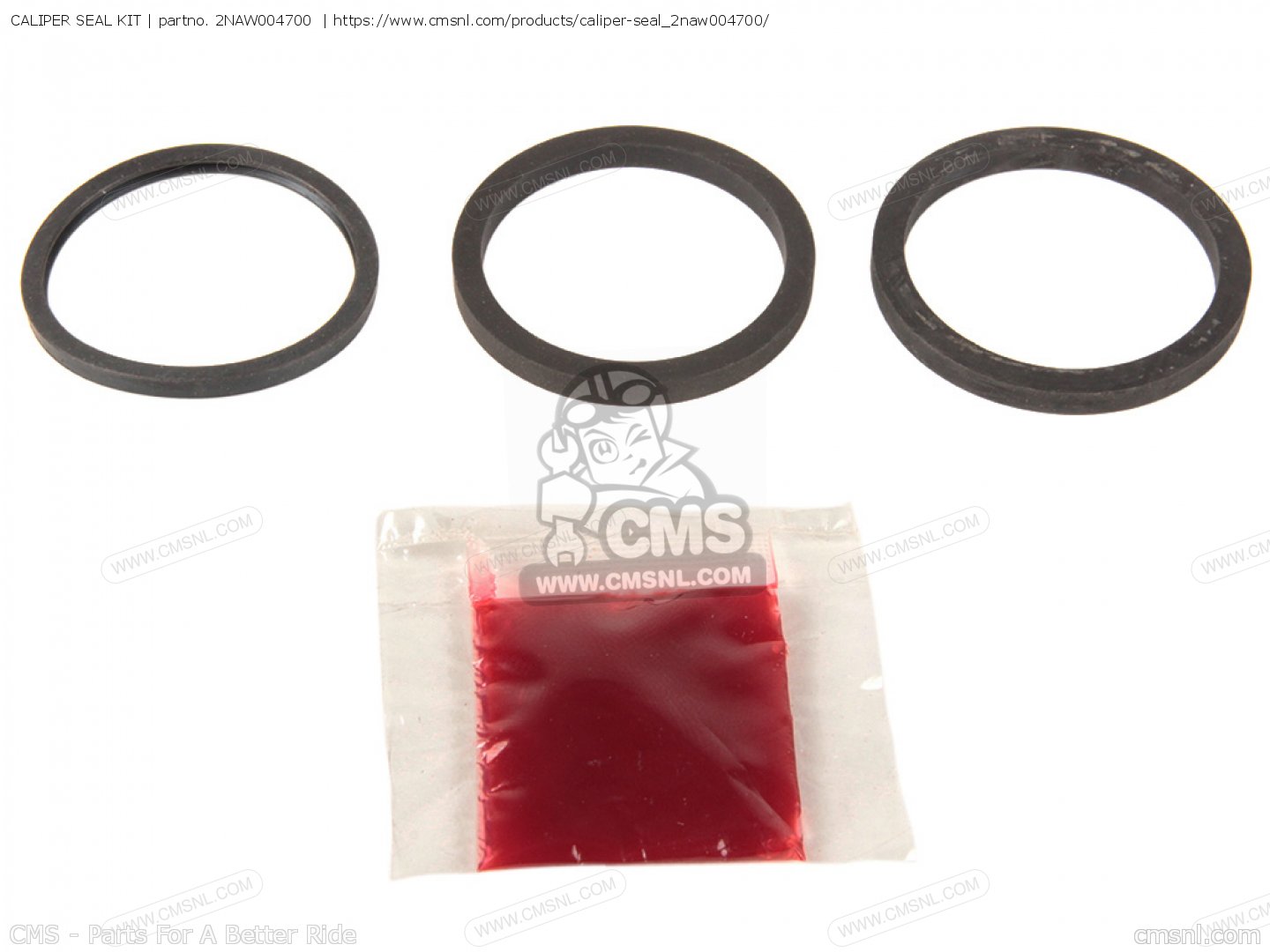 CALIPER SEAL KIT for DT125R 1994 4CJ4 EUROPE 243RM300E1 order at CMSNL