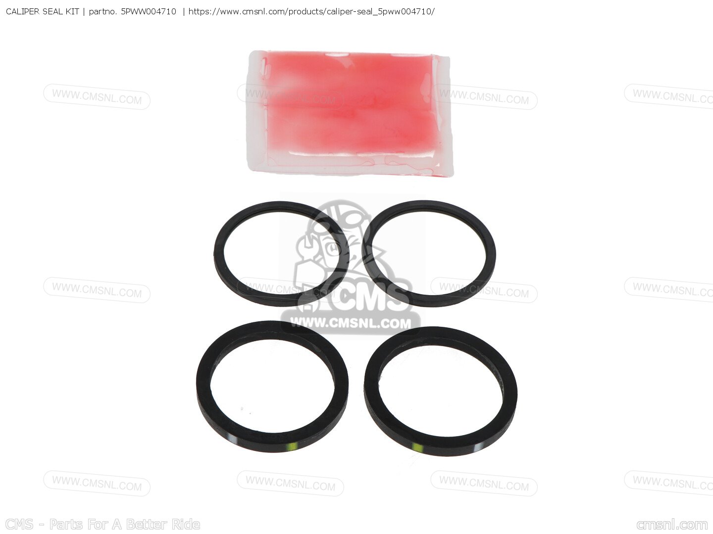 5PWW004710 Caliper Seal Kit Yamaha buy the 5PWW004710 at CMSNL