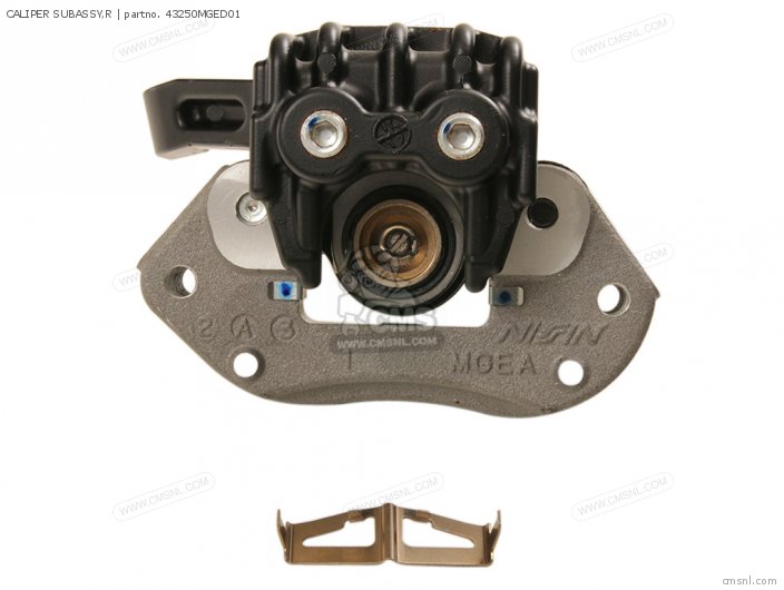 Honda CALIPER SUBASSY,R 43250MGED01