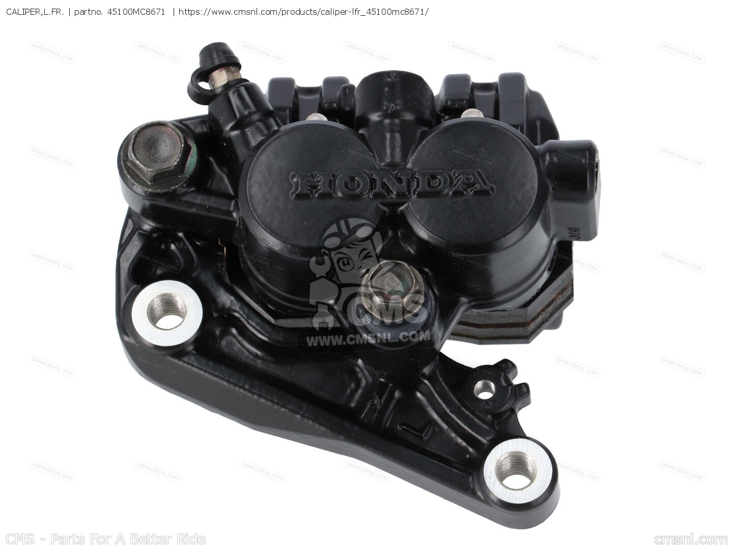 45100MC8671 Caliper,l.fr. Honda buy the 45100MC8671 at CMSNL