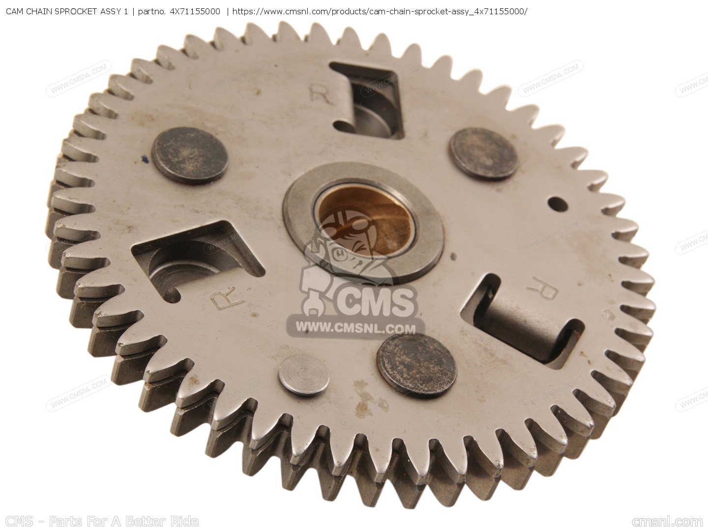 CAM CHAIN SPROCKET ASSY 1 for XV750M VIRAGO 1983 (D) USA order at CMSNL