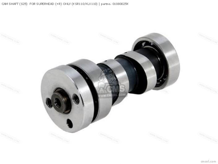 Takegawa CAM SHAFT (S25)  FOR SUPERHEAD (+R) ONLY (KSR110/KLX110) 01080025K