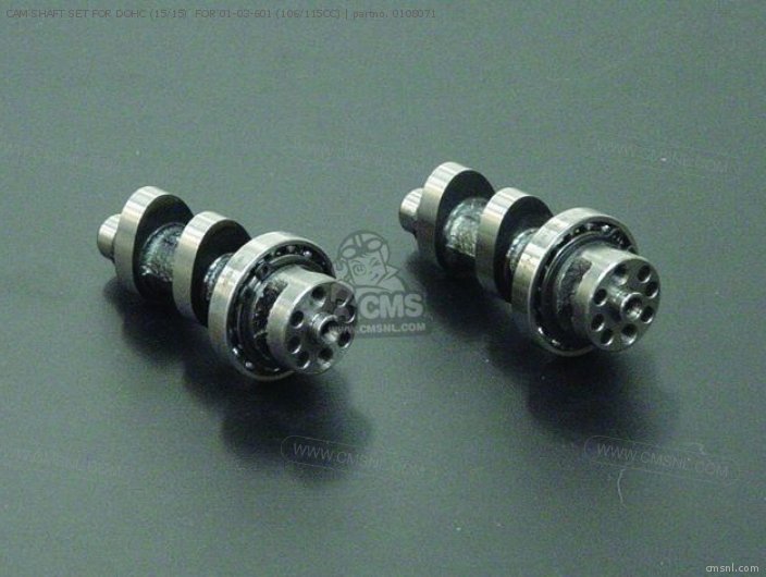 Takegawa CAM SHAFT SET FOR DOHC (15/15)  FOR 01-03-601 (106/115CC) 0108071