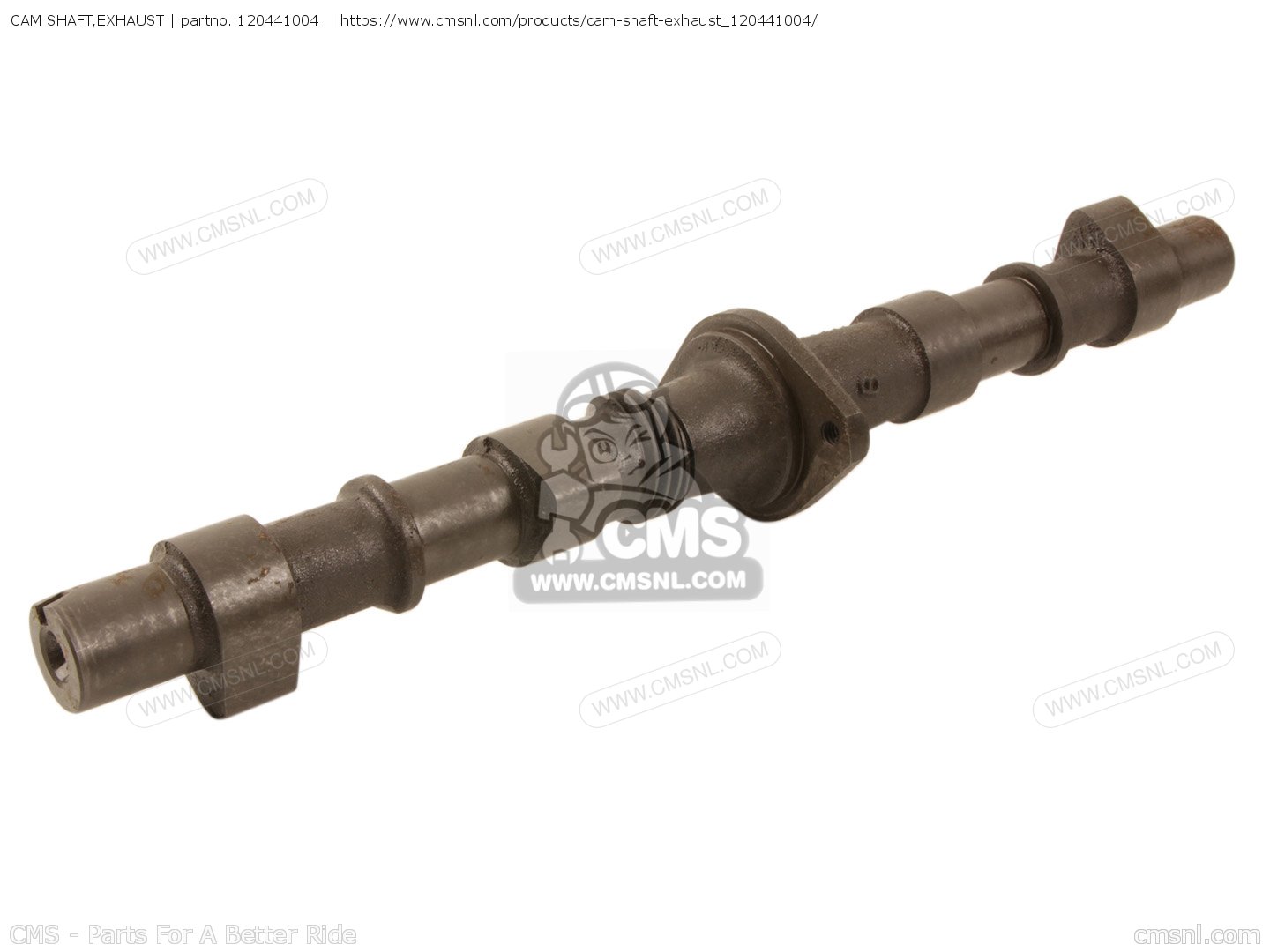 120441004 Cam Shaft,exhaust Kawasaki buy the 120441004 at CMSNL