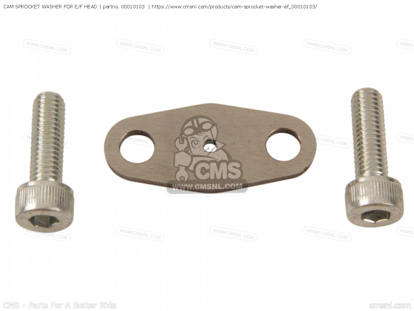 00010103 Cam Sprocket Washer For E/f Head Takegawa buy the 0001
