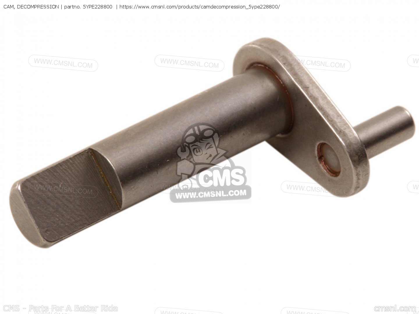 CAM, for YZFR125 R125 2014 5D78 EUROPE 1N5D7300E3