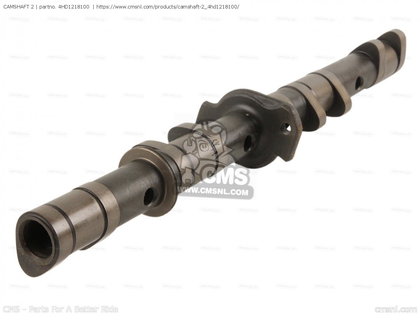 4HD1218100 Camshaft 2 Yamaha buy the 4HD121810000 at CMSNL