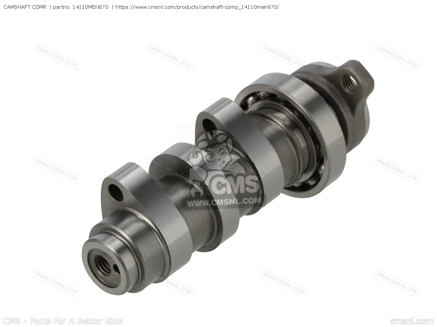 14110MEN670: CAMSHAFT COMP. Honda - buy the 14110-MEN-670 at