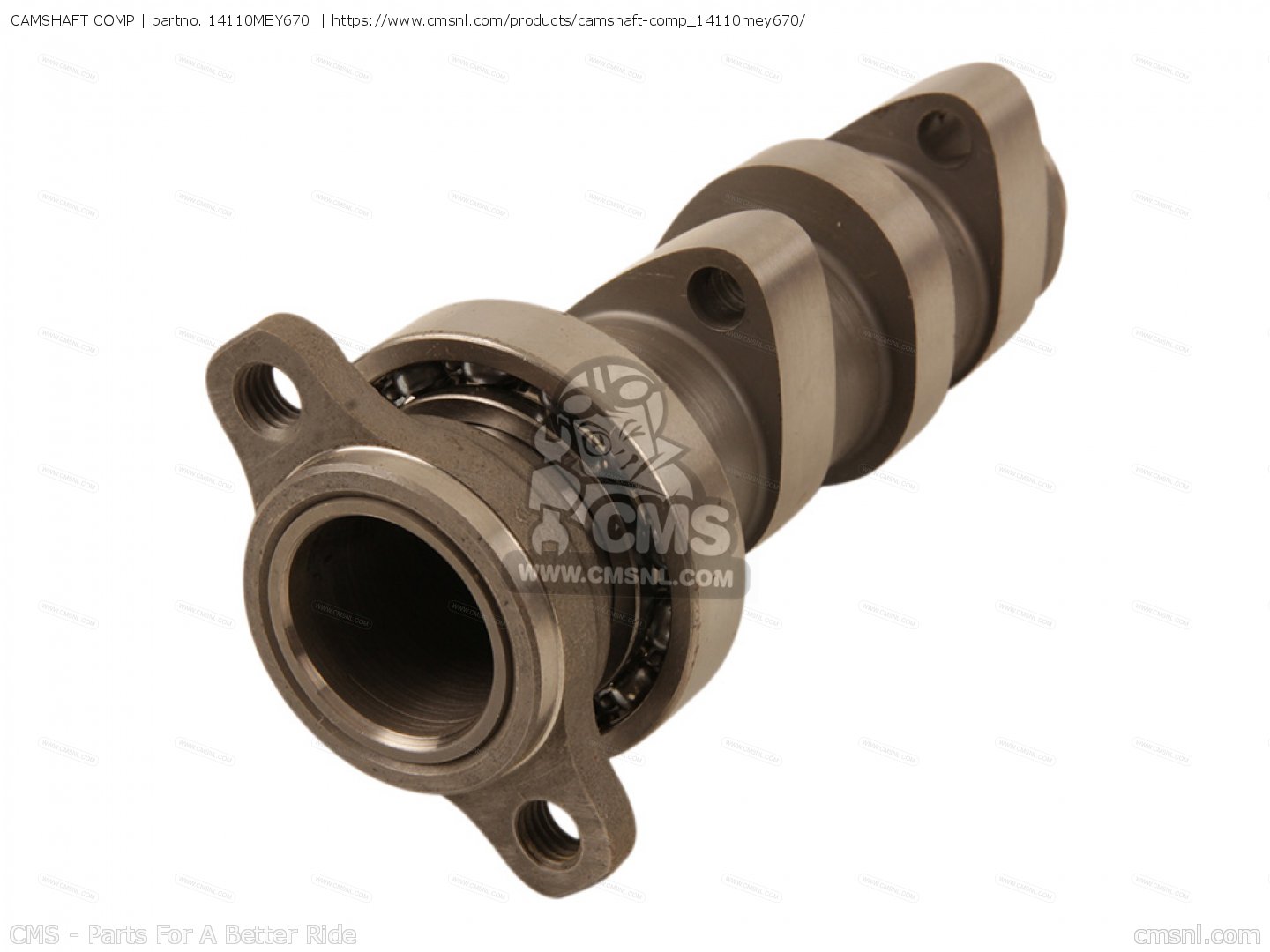 14110MEY670: CAMSHAFT COMP Honda - buy the 14110-MEY-670 at