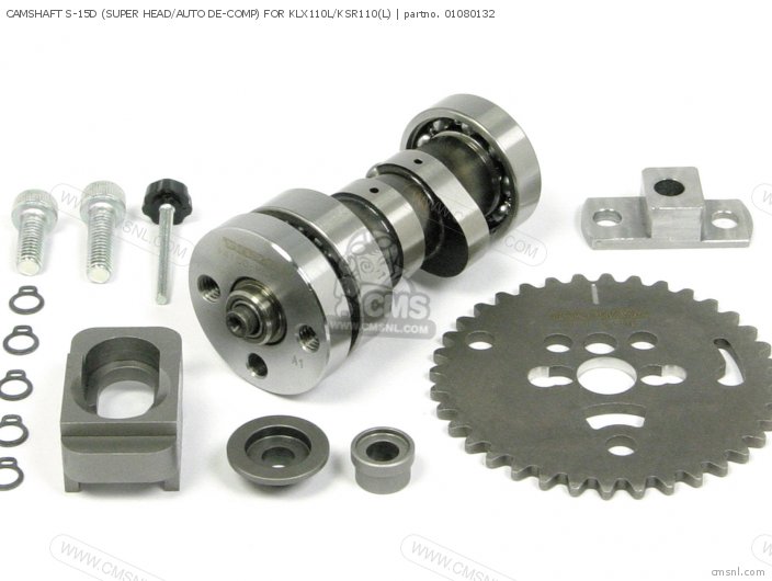 Takegawa CAMSHAFT S-15D (SUPER HEAD/AUTO DE-COMP) FOR KLX110L/KSR110(L) 01080132