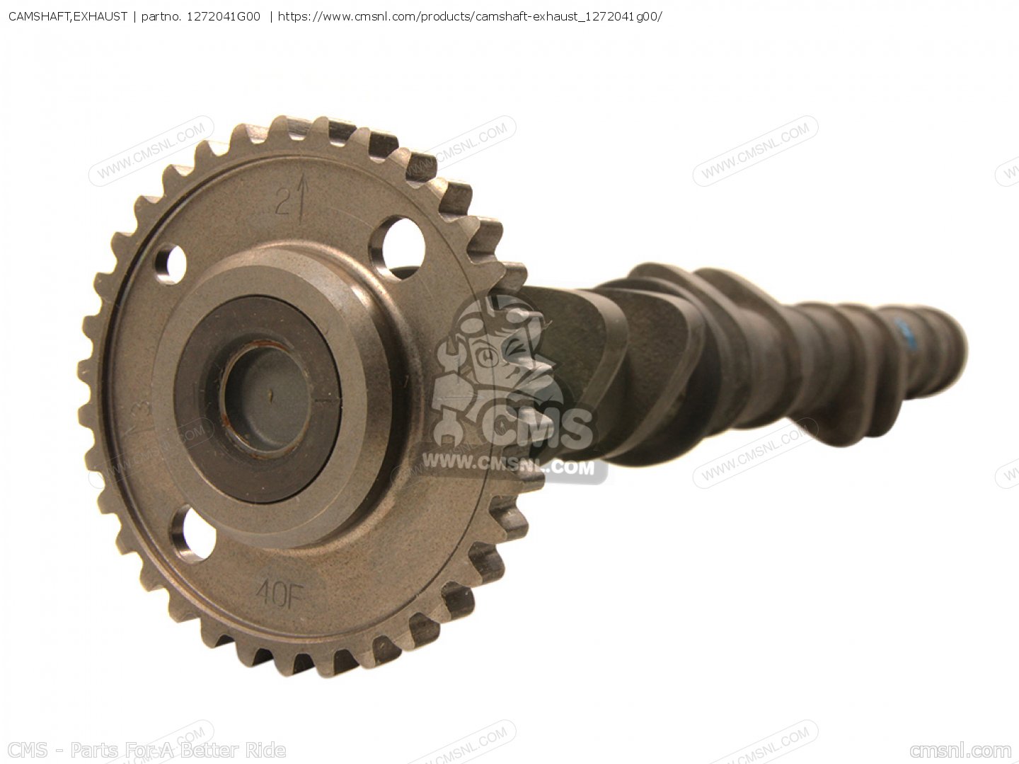 CAMSHAFT,EXHAUST for GSXR1000 2006 (K6) USA (E03) order at CMSNL