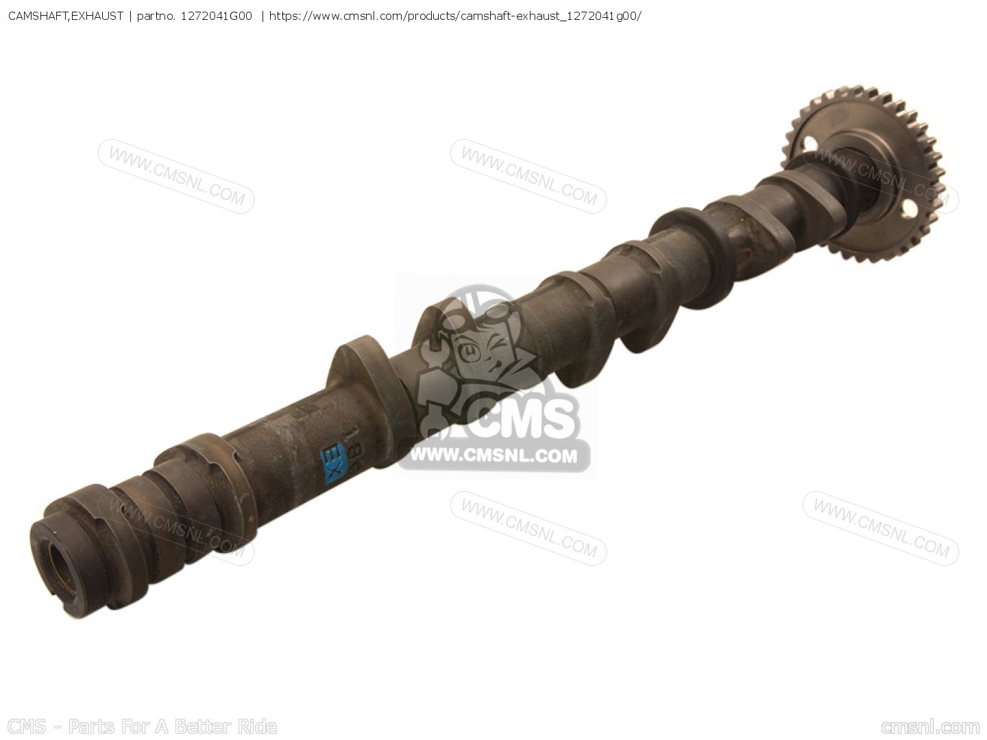 CAMSHAFT,EXHAUST for GSXR1000 2006 (K6) USA (E03) order at CMSNL