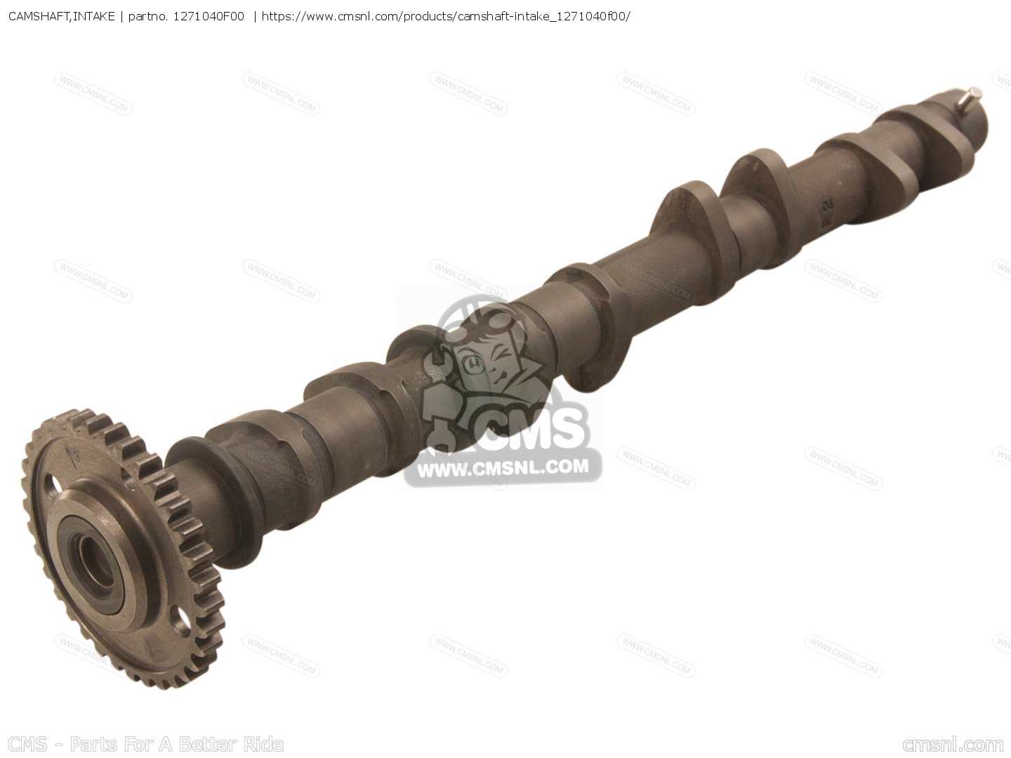 1271040F00 Camshaft,intake Suzuki buy the 1271040F00 at CMSNL