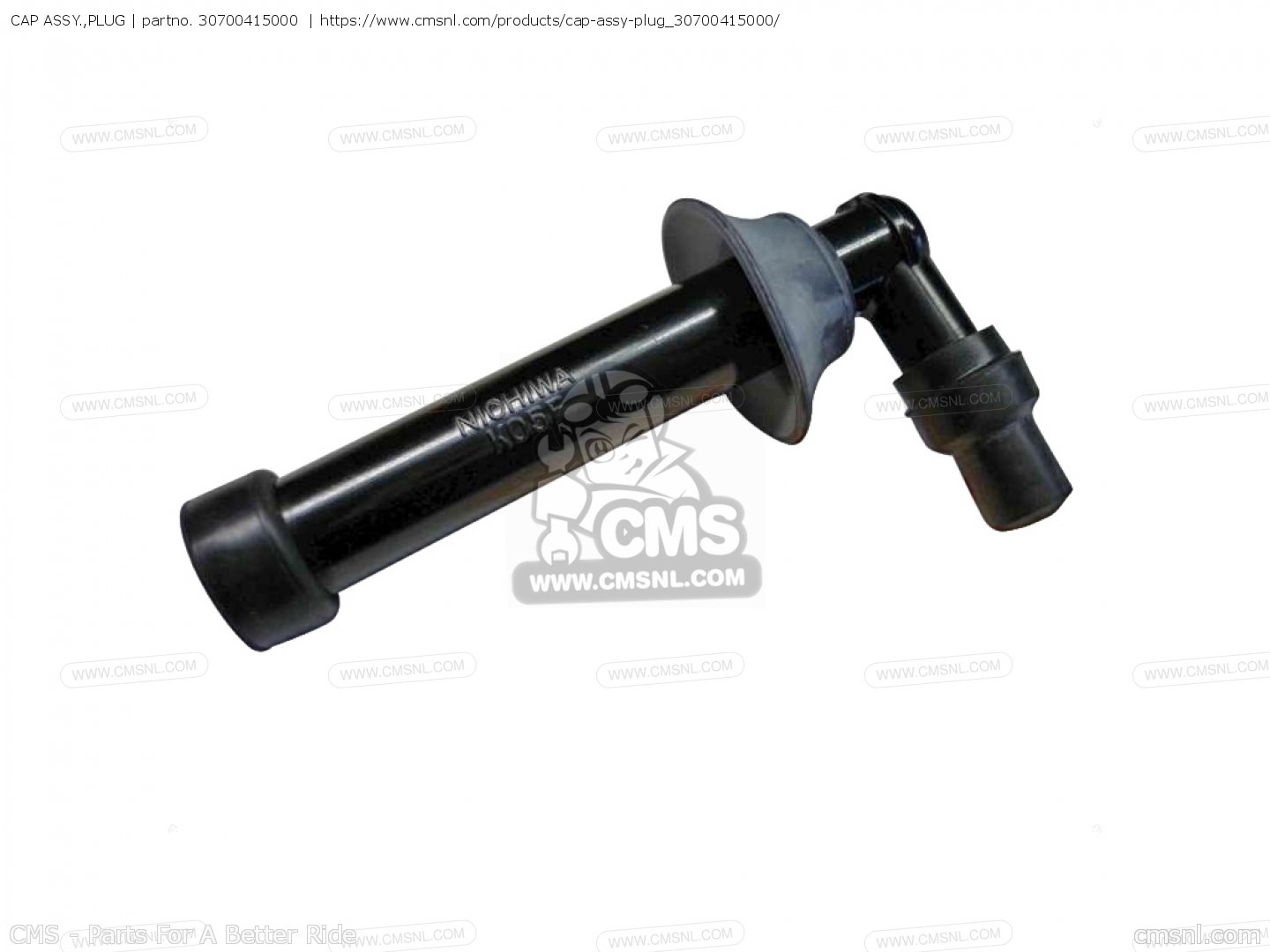 クークーポッン！ 30700415000: CAP ASSY.,PLUG Honda - buy the 30700-415-000 at