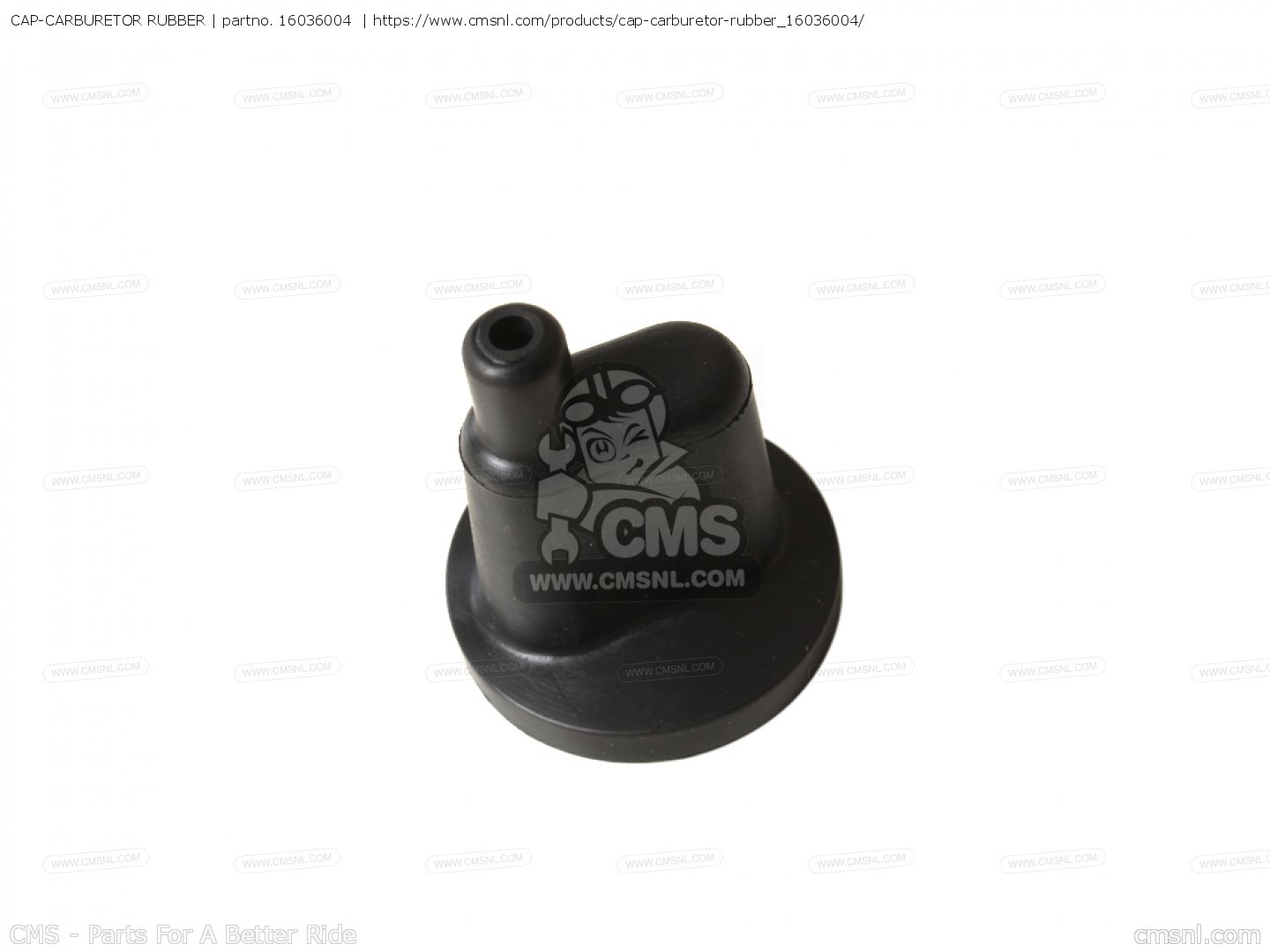 CAPCARBURETOR RUBBER for H1B 1972 CANADA order at CMSNL