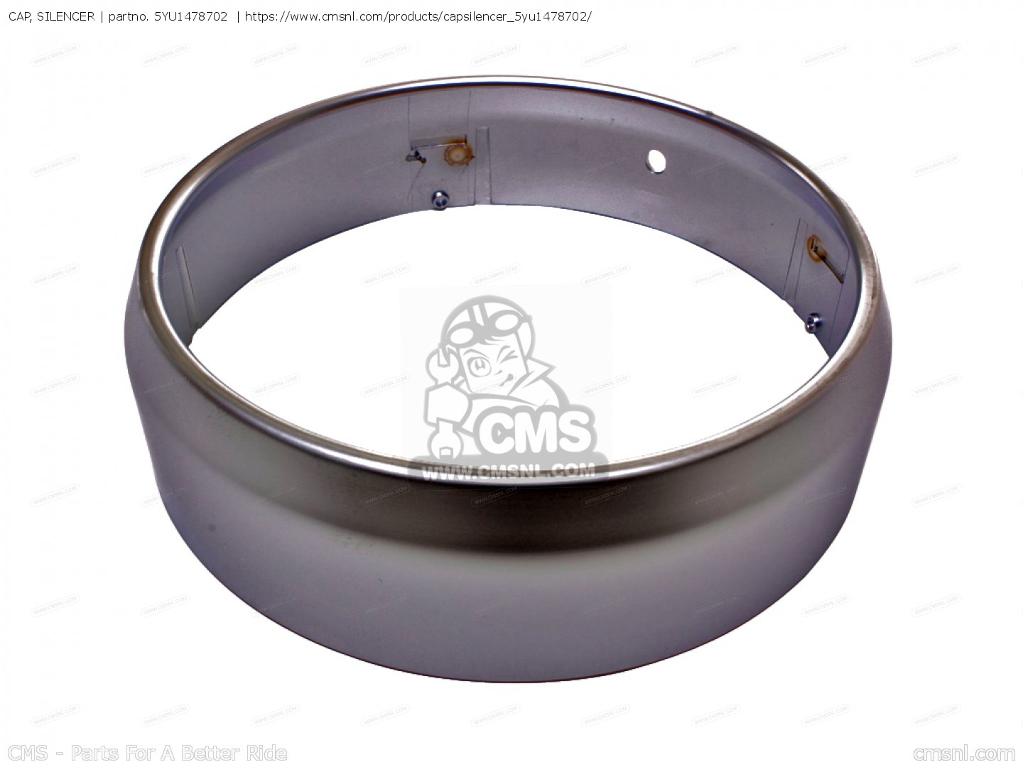 5YU1478702: CAP, SILENCER Yamaha - buy the 5YU-14787-02-00
