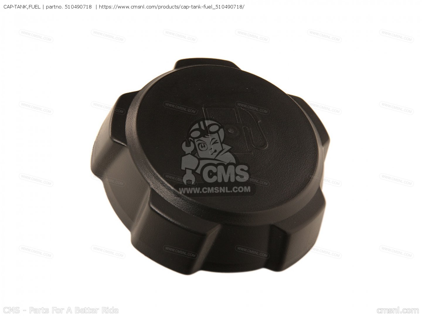 510490718: Cap-tank,fuel Kawasaki - buy the 51049-0718 at CMSNL