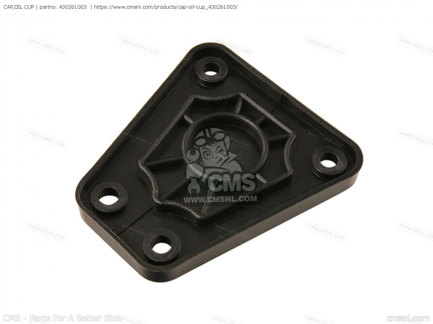コメット113 CHROME BRAKE MASTER CYLINDER CAP ASSY 43026-1076 1996 KAW ZX
