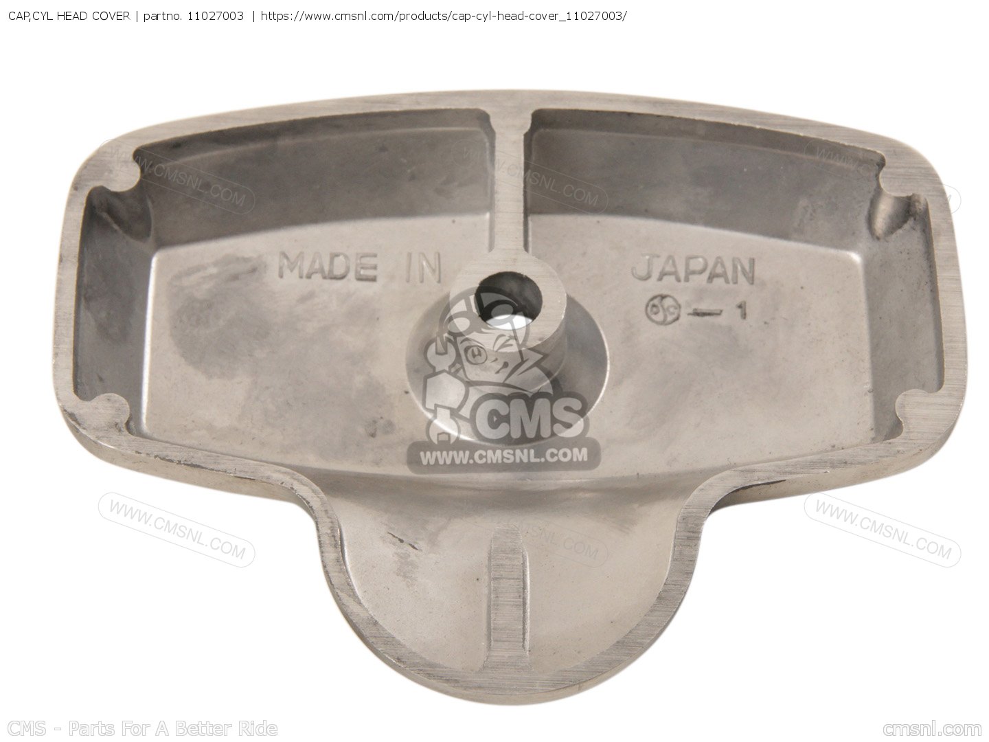 11027003：CAP,CYL HEAD COVER Kawasaki - CMSNLで11027-003を