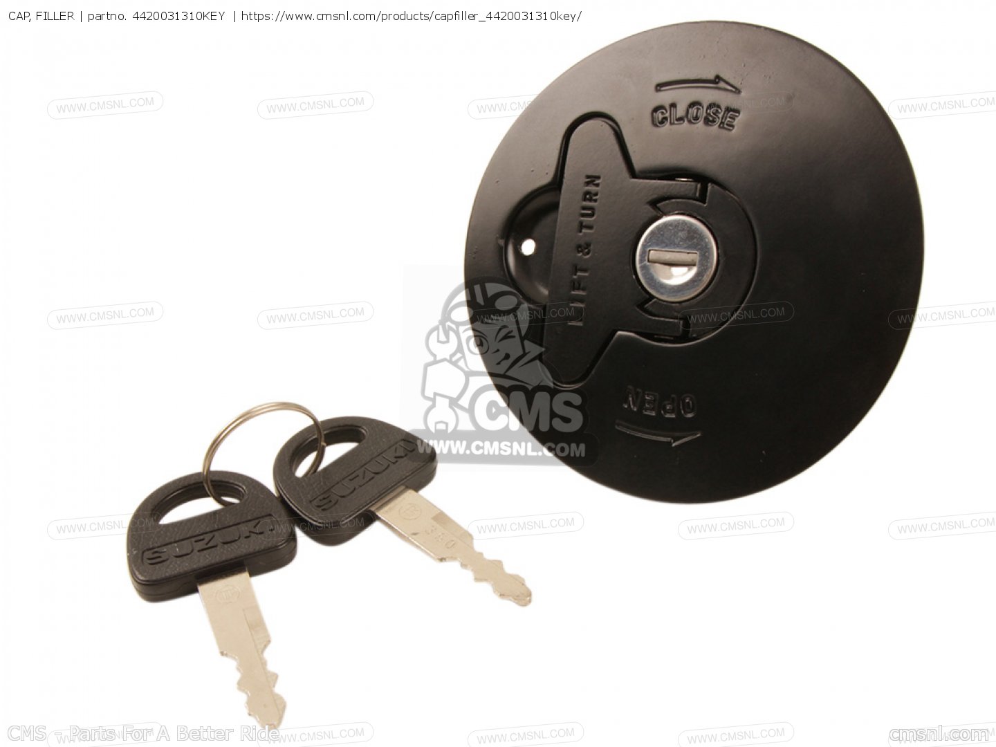 4420031310KEY Cap, Filler Suzuki buy the 4420031310KEY at CMSNL