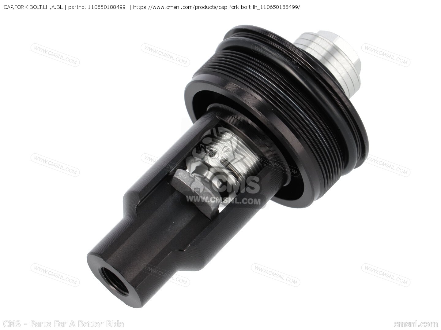 110650188499: CAP,FORK BOLT,LH,A.BL Kawasaki - buy the 11065