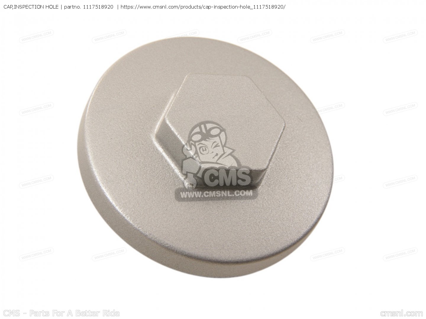 1117518920: Cap,inspection Hole Suzuki - buy the 11175-18920 at CMSNL