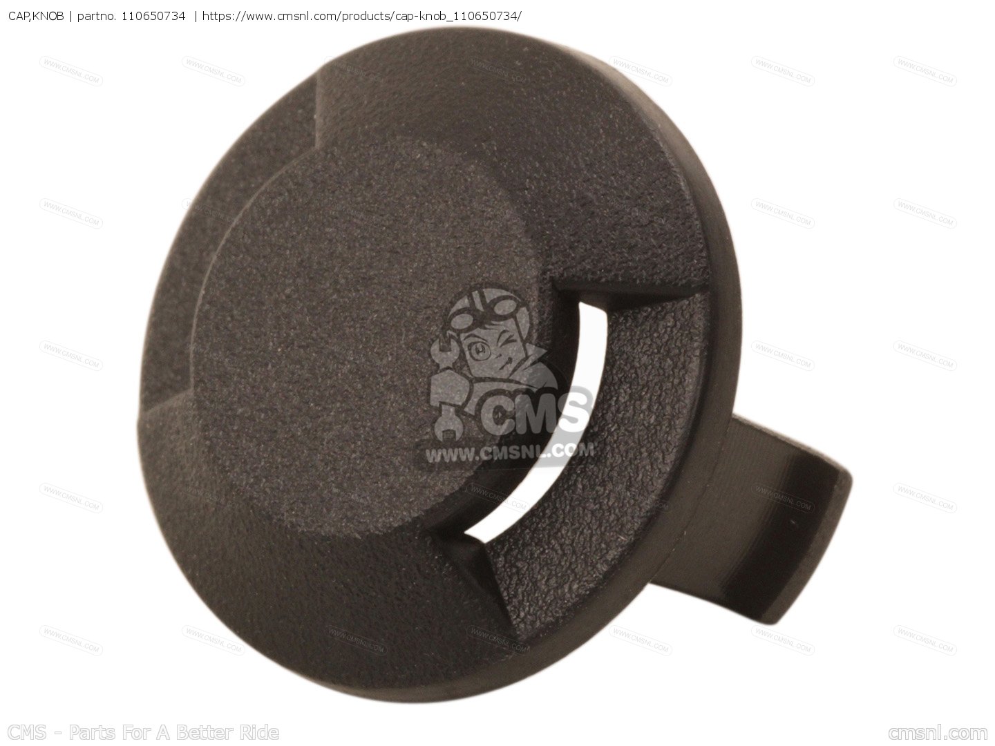 110650734: CAP,KNOB Kawasaki - buy the 11065-0734 at CMSNL