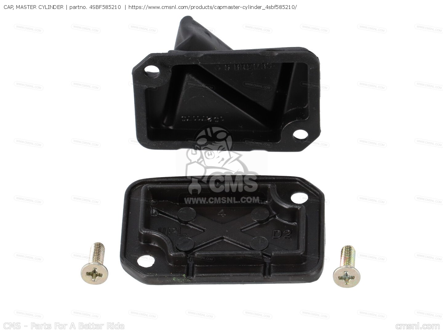 CAP, MASTER CYLINDER for YQ50 2005 3C61 AUSTRALIA 1D3C6300S3 order