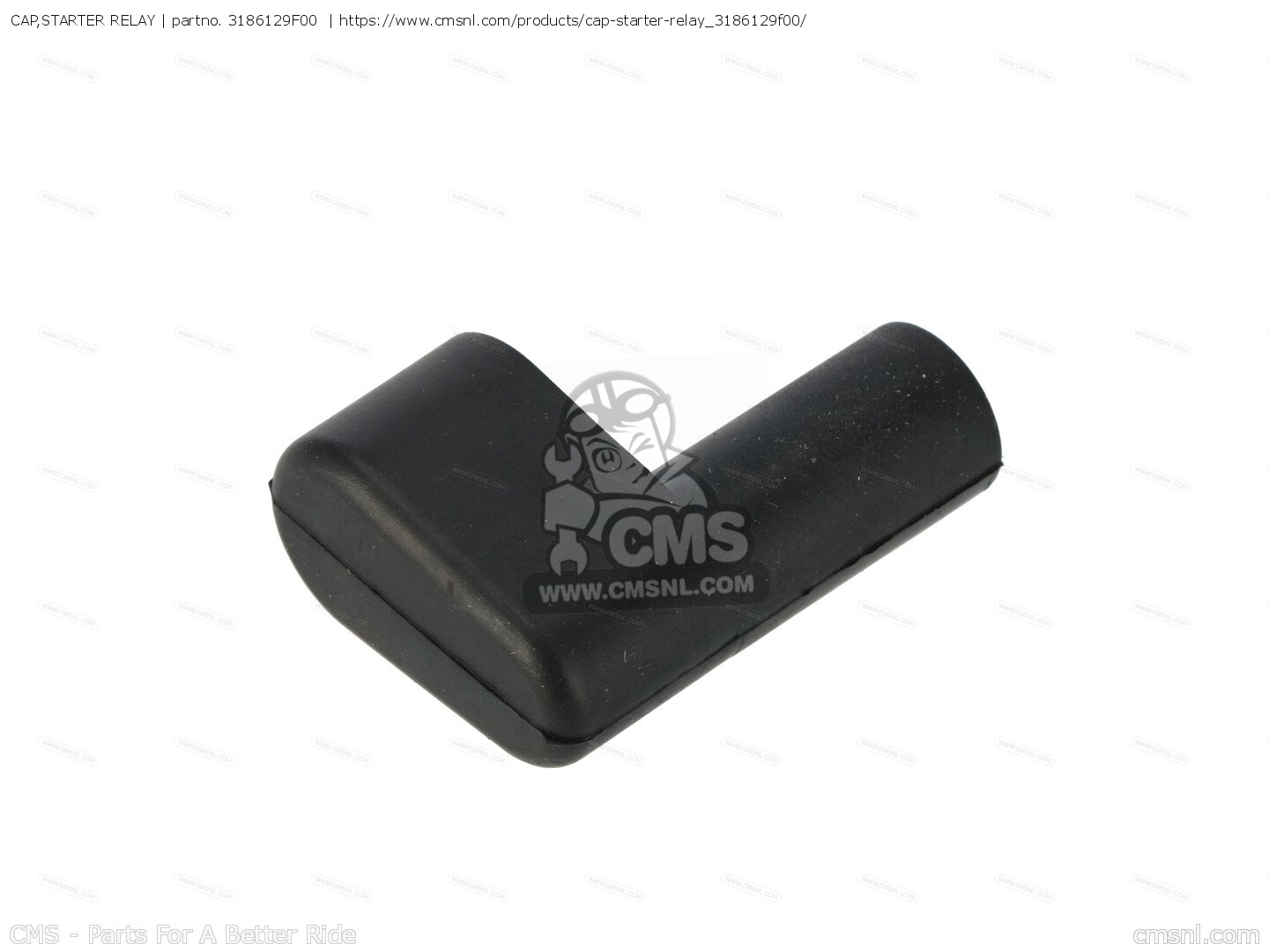 3186129F00: Cap,starter Relay Suzuki - buy the 31861-29F00 at CMSNL NOZ QUARTZ MODEL クオーツモデルブルーグリーンアパタイト時計