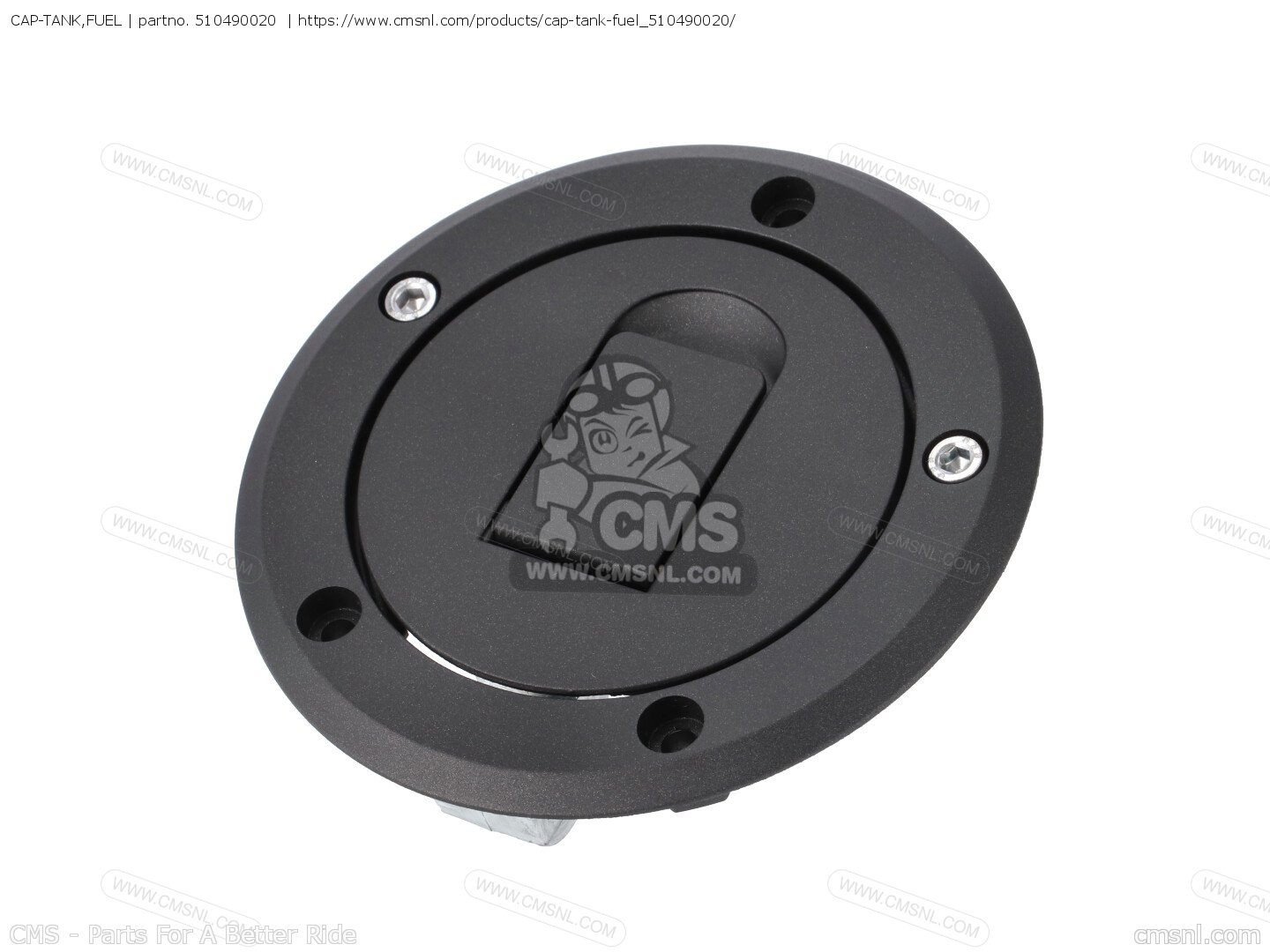 510490020: CAP-TANK,FUEL Kawasaki - buy the 51049-0020 at CMSNL