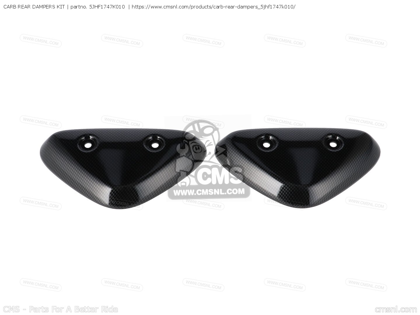 5JHF1747K010 Carb Rear Dampers Kit Yamaha buy the 5JHF1747K010 at