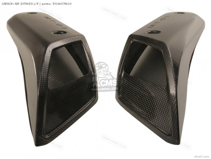 Yamaha CARBON AIR INTAKES L/R 5YUW079610 Yamaha CARBON AIR INTAKES L/R 5YUW079610