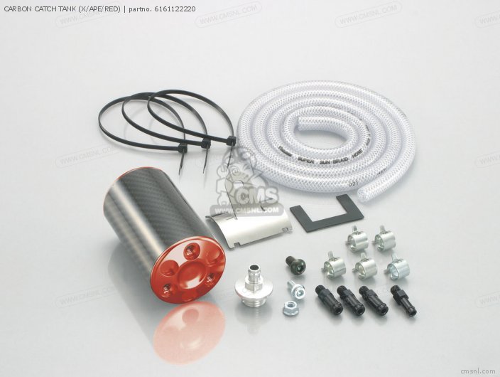 Kitaco CARBON CATCH TANK (X/APE/RED) 6161122220 Kitaco CARBON CATCH TANK (X/APE/RED) 6161122220