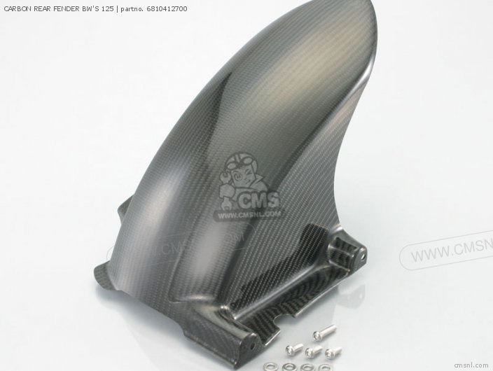 Kitaco CARBON REAR FENDER BWS 125 6810412700