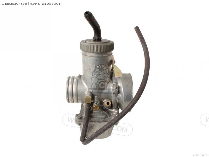 CARBURETOR (34) for CR250M ELSINORE 1975 M1 USA order at CMSNL