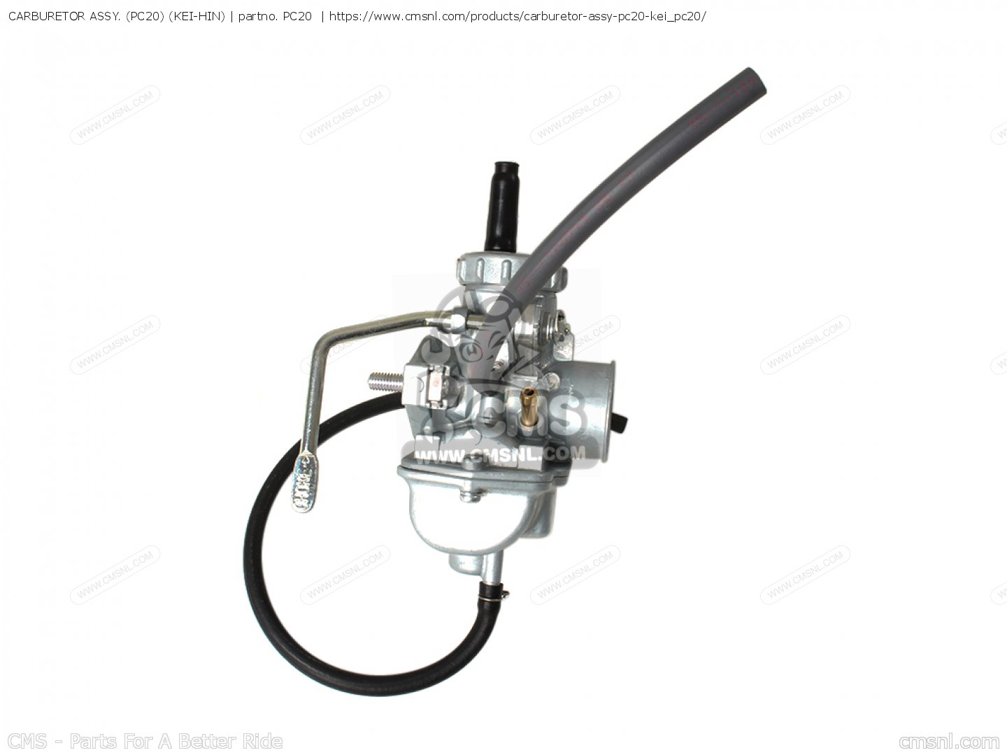 PC20: Carburetor Assy. (pc20) (kei-hin) Honda - buy the PC20 at CMSNL