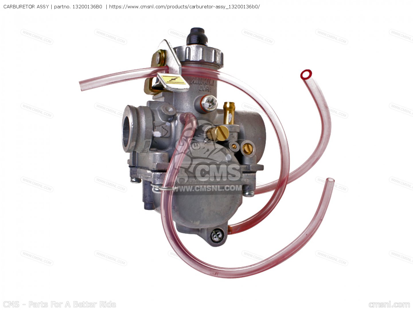 CARBURETOR ASSY for RMX50 1997 (V) FRANCE PORTUGAL SPAIN (E04 E29 E53) -  order at CMSNL