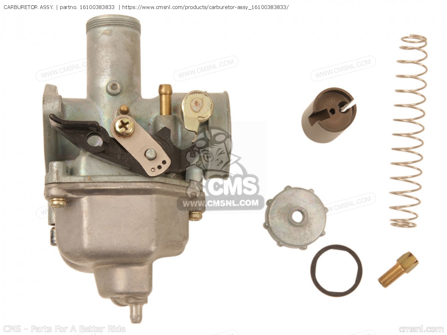 16100383833: Carburetor Assy. Honda - Buy The 16100-383-833 At CMSNL