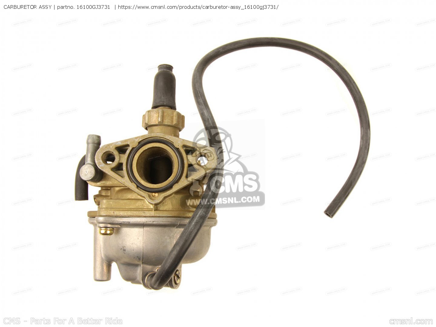 CARBURETOR ASSY for SH50 SCOOPY 1984 (E) BELGIUM order at CMSNL