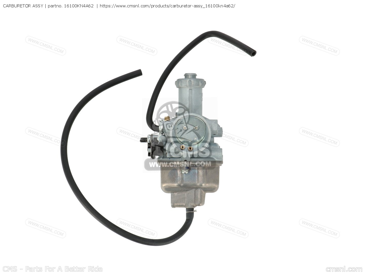 16100KN4A62: Carburetor Assy Honda - Buy The 16100-KN4-A62 At CMSNL