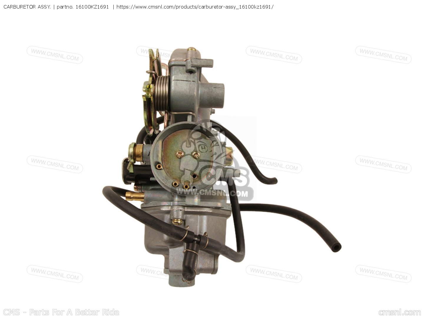 16100KZ1691: CARBURETOR ASSY. Honda - buy the 16100-KZ1-691