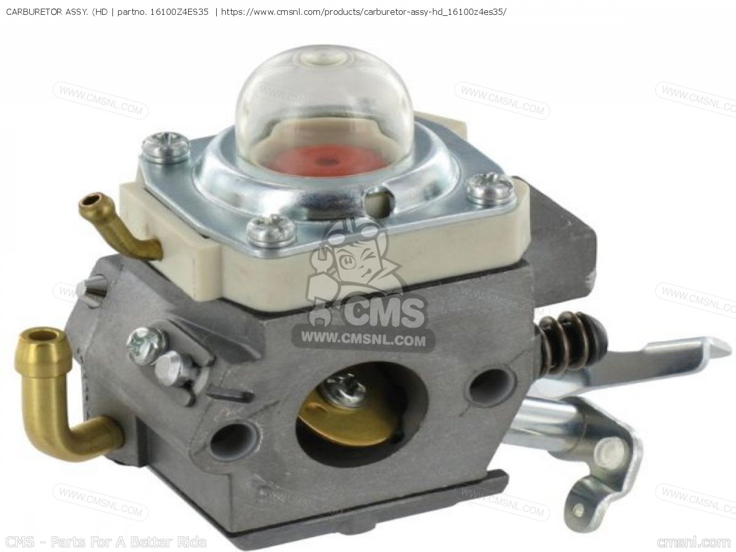 16100Z4ES35: CARBURETOR ASSY Honda - buy the 16100-Z4E-S35 at CMSNL
