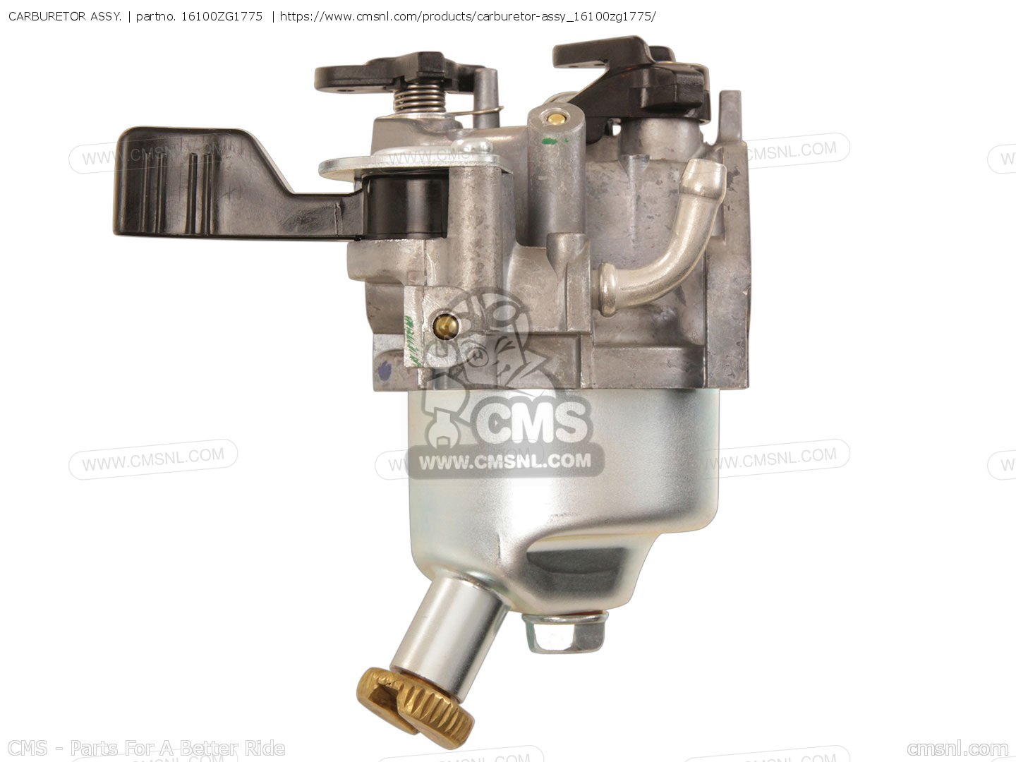 16100ZG1775: CARBURETOR ASSY. Honda - buy the 16100-ZG1-775