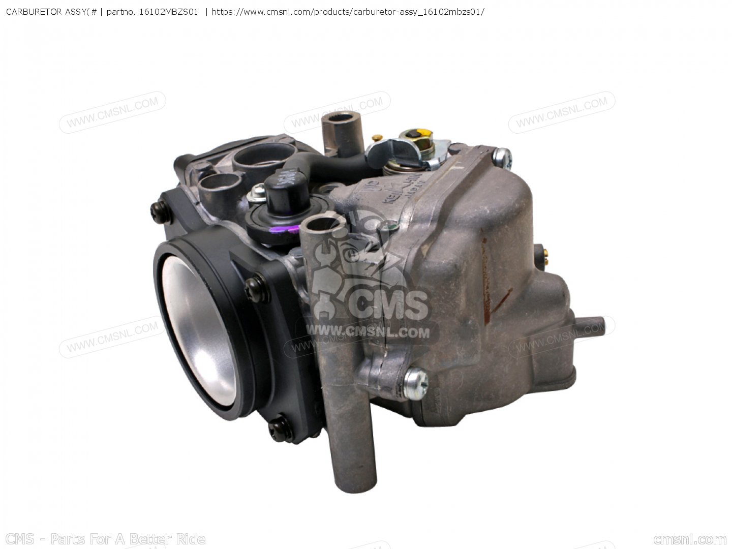 16102MBZS01: Carburetor Assy(# Honda - buy the 16102-MBZ-S01 at CMSNL