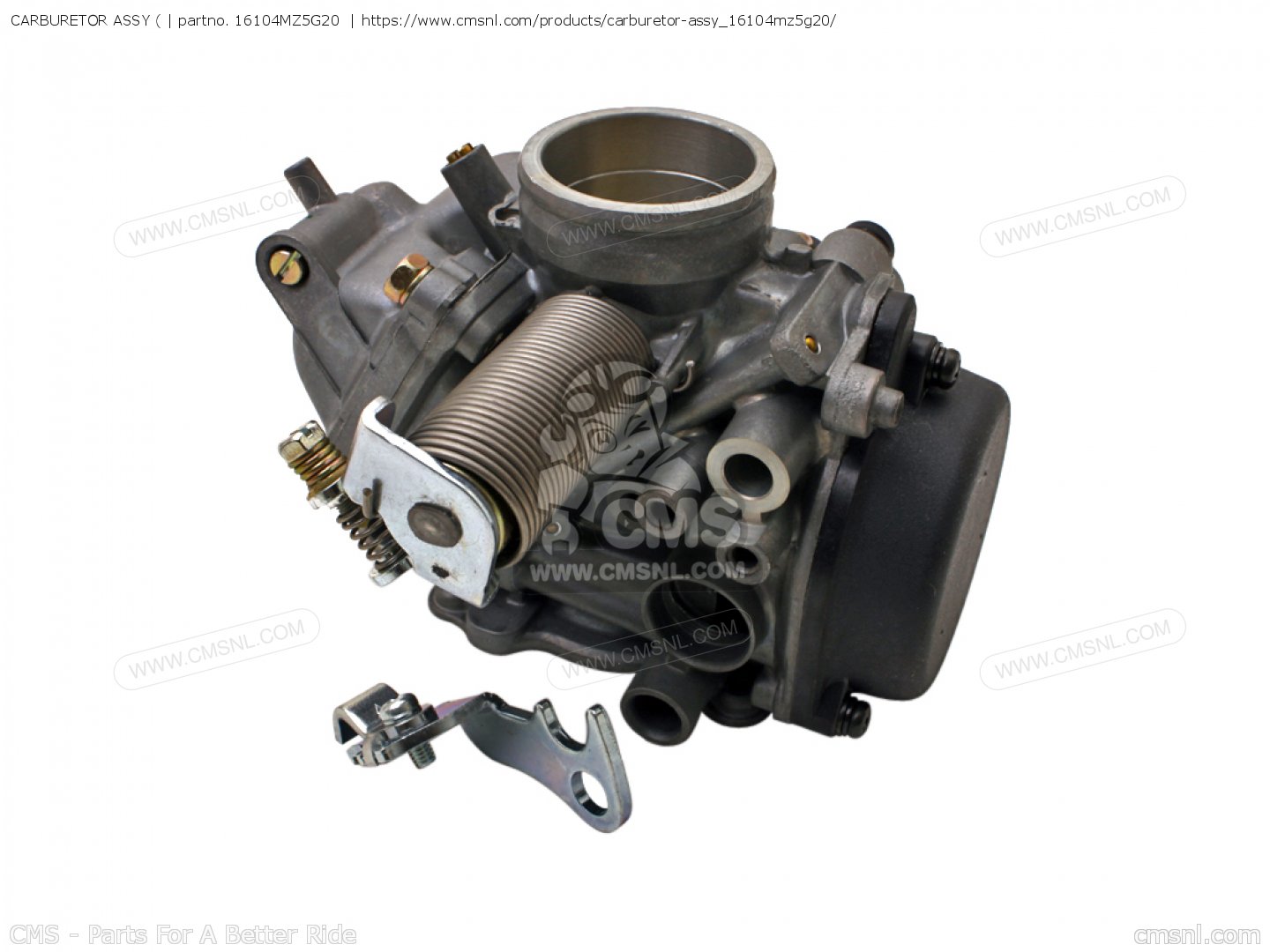 16104MZ5G20: Carburetor Assy ( Honda - buy the 16104-MZ5-G20 at CMSNL